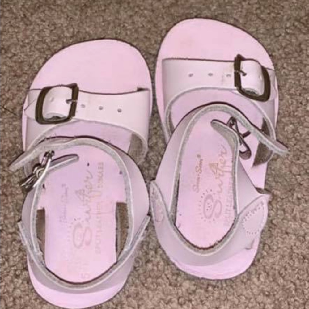 Pink sandals